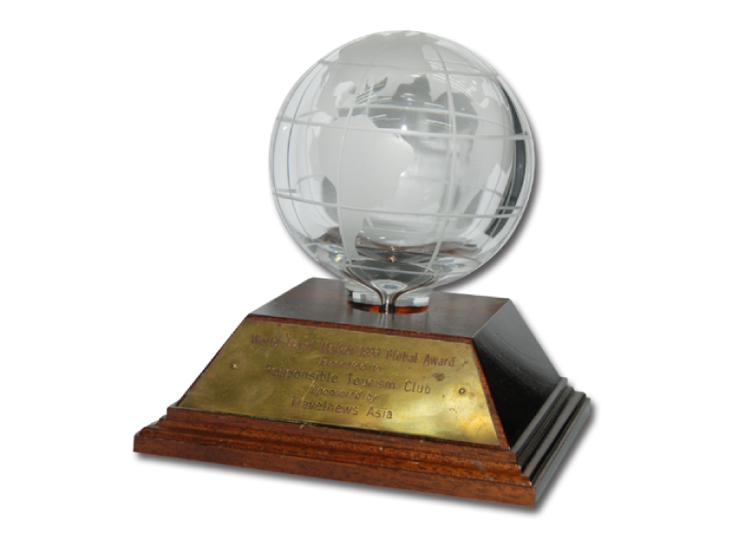 World Travel Market Global Award - Awarded by Travel News Asia during the World Travel Mart, 1993